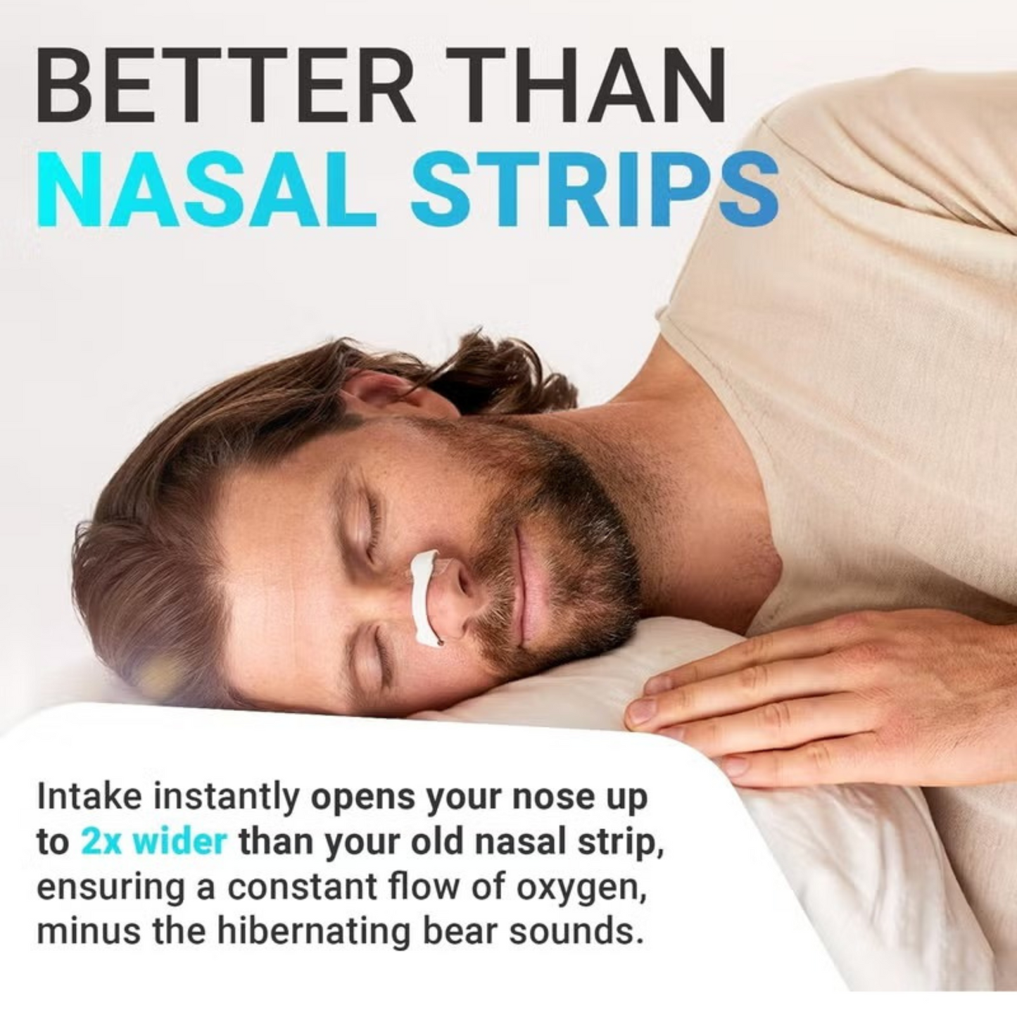 Anti-snoring nose patch
